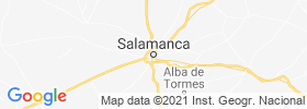 Salamanca map